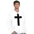 thumbnail image 3 of Holy Jesus Christ Christian Zip Up Hoodie Men's Women's Brisco Brands S, 3 of 6