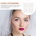 thumbnail image 3 of unbranded Self Adhesive White Stickers for Face Makeup Festival Dance Decoration, 3 of 8
