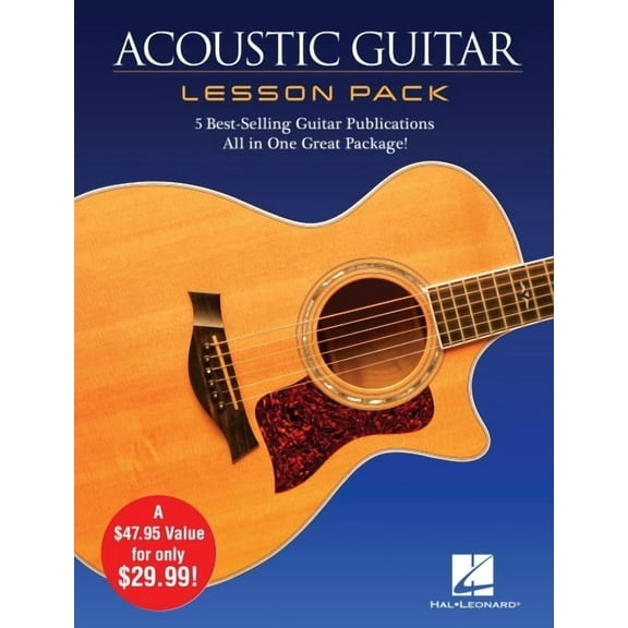 Acoustic Guitar Lesson Pack : 5 Best-Selling Guitar Publications in One Great Package! 4 Books and 1 DVD
