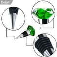 thumbnail image 2 of 3 Pcs Wine Stoppers Crystal Wine and Beverage Bottle Stopper Diamond Decorative Wine Bottle Stopper (Crystal), 2 of 6