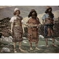 thumbnail image 3 of Tissot, James 18x15 Black Modern Framed Museum Art Print Titled - Shem, Ham and Japbeth, 3 of 5