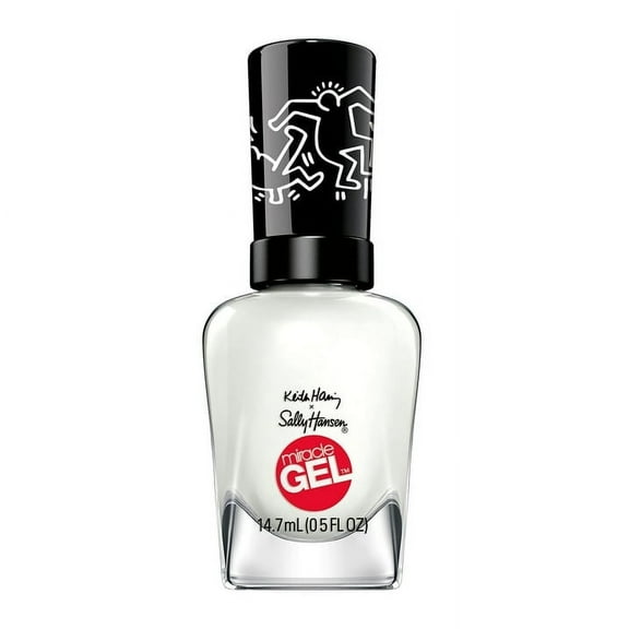 Sally Hansen Miracle Gel® Keith Haring Collection - Nail Polish - Blanc Canvas - 0.5 fl oz