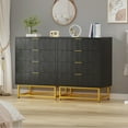 thumbnail image 3 of Commode Moderne en Tissu à 4 Tiroirs, Organisateur - Petits Tiroirs de Rangement pour Chambre, Garde-Robe et Salon,, 3 of 8