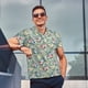 thumbnail image 4 of Balery Rose Flowers Camisa Polo de Hombre con Estampado, de Manga Corta y Tejido Medio, Camisa Tipo Golf Polo-Small, 4 of 6