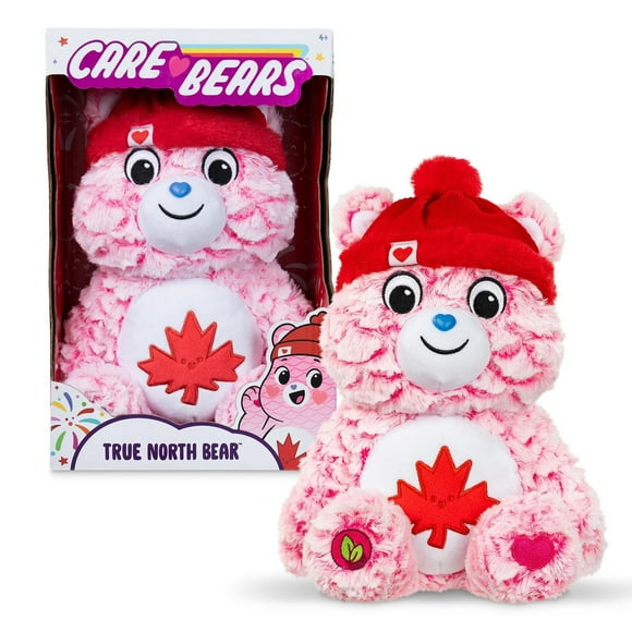 Peluche moyenne Care Bears (éco) True North Bear 3.0 – Exclusivité canadienne Véritable ours du Nord 3.0