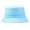 Sky Blue, variant on D-GROEE Portable Solid Color Bucket Hat Travel Summer Folding Beach Sun Hat Unisex