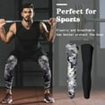 thumbnail image 3 of CNKOO 2 Paires de Manches de Compression pour Jambes Manches Longues Sport Cyclisme pour Hommes Femmes Course Basketball, 3 of 6