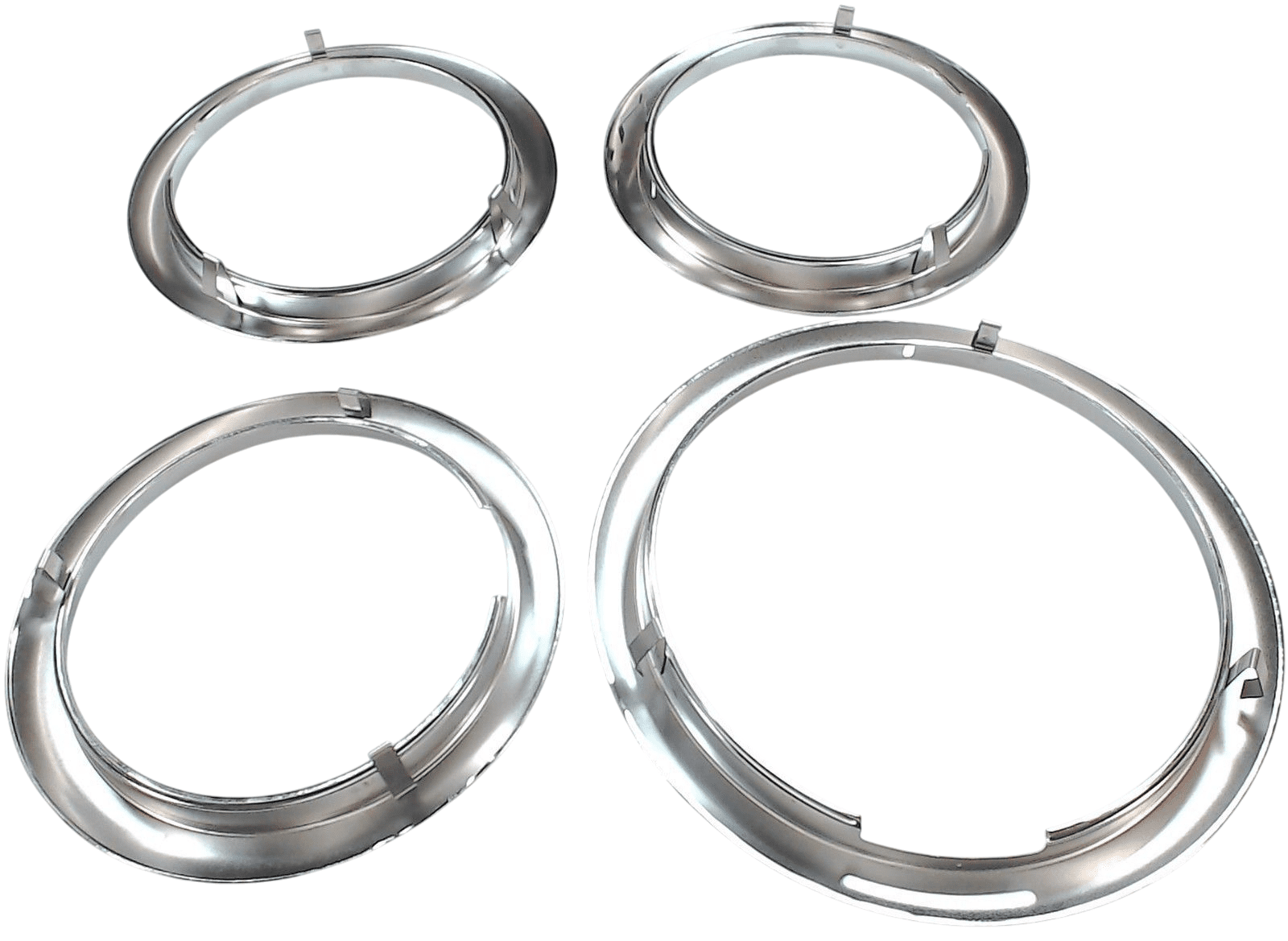 Trim Ring Set for Frigidaire, (3) 5303291616, FT6 & (1) 5303291617, FT8