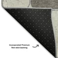 thumbnail image 5 of Addison Rugs Mayfield Premium Machine Washable Transitional Geometric Blue Rectangle Rug, 8' x 10', 5 of 7
