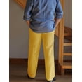 thumbnail image 7 of ZHENWEI Mens Cotton Linen Drawstring Pants Elastic Waist Casual Jogger Yoga Pants, 7 of 7
