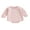 Pink, variant on Bagilaanoe Newborn Baby Girl Oversized Romper Sweatshirt Long Sleeve Bodysuits Letter Embroidery Pullover 3M 6M 12M 18M 24M Infant Casual Tee Tops
