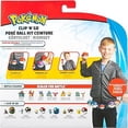 thumbnail image 4 of Pokemon Clip N Go Poke Ball & Dive Ball Belt Set with Piplup Figure, Role Play Toy for Kids Ages 4+, 4 of 5