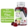 VITEEY Prebiotic Fiber Gummies for Kids 4g, Digestive Health Support, Fruit Flavor, 60 Ct