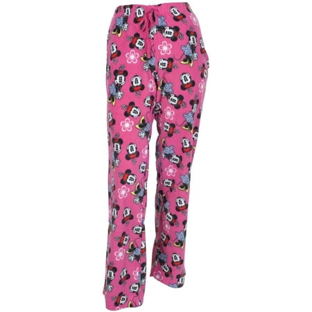 Minnie Mouse - Minnie Lovely All-Over Pink Juniors Fleece Sleep Pants