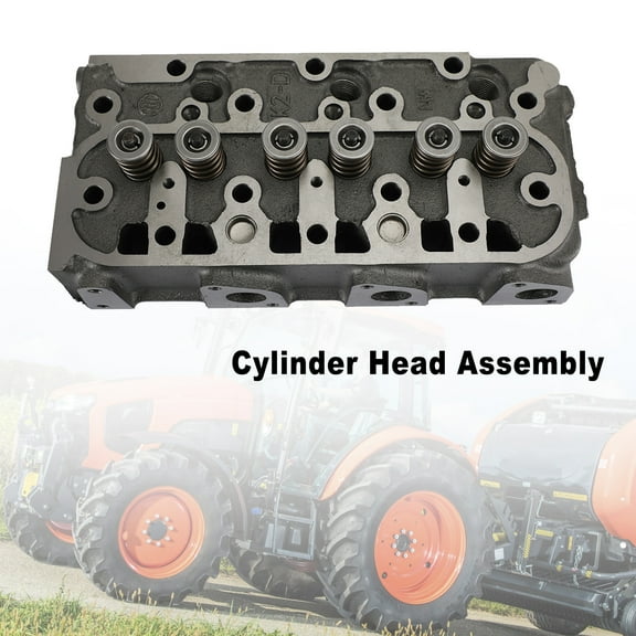 High Quality "Complete" Cylinder Head With Valves For Kubota D1105 Engine