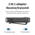 thumbnail image 5 of Wireless transceiver,Bt Adapter Stereo Audio Receiver 2-in-1 Audio Input 2-in-1 Bt Bt5.3 Adapter 3.5mm Input Output Car 2-in-1 Aux Adapter, 5 of 7