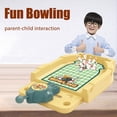 thumbnail image 4 of Children Mini Bowling Game Desktop Bowling Game Set Finger Catapult Bowling Tabletop Toy Classic Desk Ball, 4 of 9