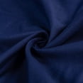 thumbnail image 5 of BEDDING BEGS-100% Egyptian Cotton, 450 TC, 1 PC Flat Sheet, Cool & Breathable-Navy Blue Solid, King Size, 5 of 7