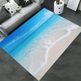 thumbnail image 2 of White Beach Rug 2x3 ft = 65x95 cm Washable Rug, 2 of 5