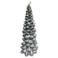 thumbnail image 1 of One Hundreds Eighty Degree Metallic Tree Candle 10 inch, 1 of 1