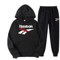 thumbnail image 5 of Conjunto de ropa deportiva para hombre y mujer, sudadera con capucha y pantalones con cordón, ropa deportiva de otoño, 2 piezas, 5 of 5