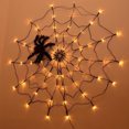 thumbnail image 4 of Naiovety Luz de telaraña de Halloween, iluminación de vacaciones, decoración, colgante de fiesta, diseño de escena DIY, lámpara de Kits de decoración para fiestas Solar, 4 of 6