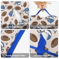 thumbnail image 6 of Beige Background Football Helmets Pattern Toddler Nap Mats for Kids Preschool,Sleeping Mat Bag or Kids,Toddler Sleeping Bag,Toddler Nap Mat or Daycare, 6 of 6