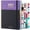 BlackPurple, variant on NIRMIRO 2027 Weekly Monthly Planner, Jan-Dec 2027, Spiral Bound PU Leather Cover Calendar with Colorful Tabs, 4 Stickers & To-Do List, 5.6"x8.3" Organizer for School, Home, Office, Teachers, Students