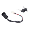 thumbnail image 3 of Interruptor de encendido de 4 cables materiales ABS Conveniente interruptor de encendido de alta dureza para scooter eléctrico para ATV ANGGREK Otros, 3 of 8