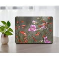thumbnail image 5 of KSK KAISHEK Protective Case Hard Cover Compatible Newest MacBook Pro 15 inchs with Retina Display Touch ID + Black Keyboard Cover Model: A1990/A1707 (Flower 0291), 5 of 5