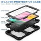 thumbnail image 4 of Funda HXCASEAC para Samsung Galaxy Tab A 8.0 2019 con pantalla negra, 4 of 7