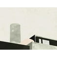 thumbnail image 2 of Green Lili 24x19 Black Ornate Wood Framed with Double Matting Museum Art Print Titled - Graphic New York II, 2 of 4