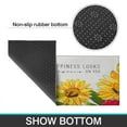 thumbnail image 7 of Kitchen Rugs and Mats Non Skid Washable Text Sunflower Flowers Kitchen Mat and Rug Set,Floor Cushion Waterproof Rug,Rubber Backed Area Rugs for Kitchen Laundry, 7 of 7