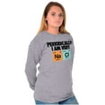 thumbnail image 4 of Funny Salty Chemistry Science Joke Long Sleeve TShirt Men Women Brisco Brands S, 4 of 6