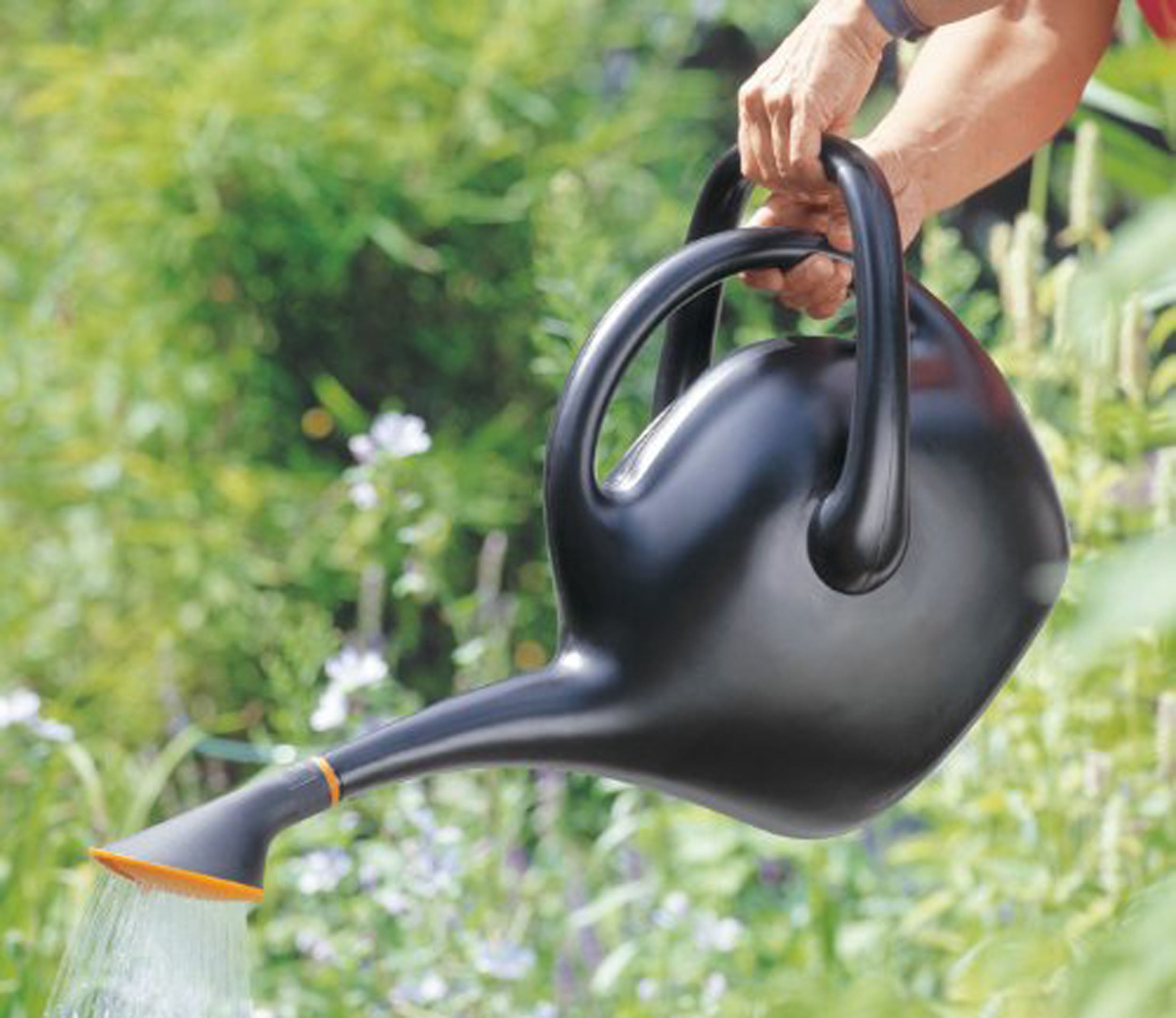 Bloem Plastic 2.6 Gal Watering Can - Black