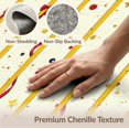 thumbnail image 6 of ODIKA Classroom Pencil Abstract Schoolgirl Ribbon School Tossed Polka for Guest Room, Lounge, Apartment, Non-Slip Low Profile, 6 of 7