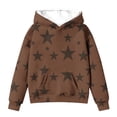 thumbnail image 2 of XXWXYD Tween Girls Hooded Sweatshirt Cute Star Graphic Oversized Long Sleeve Pullover Comfy Fall Winter Clothes for Kids, 2 of 4