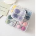 thumbnail image 5 of Makeup Sponge Set Plastic Box Sponge Set Makeup Puff With Holder Soft Sponge (4 sponges, Pink), 5 of 5
