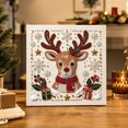thumbnail image 6 of Christmas Diamond Art Kits for Adults 5D DIY Paint with Frame Holiday Decor Craft by OVFUIZ, 6 of 8