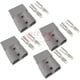 thumbnail image 1 of Conector de batería de 120 A Conectores de fuente de alimentación modulares para desconexión rápida de batería de conexión rápida (gris)…, 1 of 5