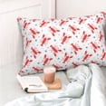 thumbnail image 4 of Naloa Lobsters And Sea Stars Pillow Covers, Throw Pillow Case Cushion Covers,Cushion for Bedroom,Couch,Home-16"x24", 4 of 6