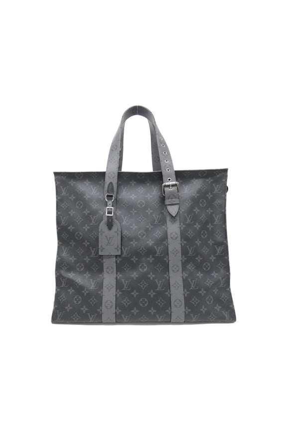Pre-Owned Louis Vuitton Monogram Eclipse Reverse Cabas Zip GM M45379 Handbag