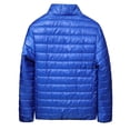 thumbnail image 3 of Men Lightweight Down Puffer Jakcet Packable Winter Puffy Down Jacket Warm Insulated Bubble Coats Outwear No Hood, 3 of 6