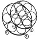 thumbnail image 1 of Soporte para vino, soporte para bodega de vinos, estante de diseño de metal para 7 botellas para cocina, comedor, bar, 1 of 6