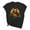 Black#12, variant on Tnhcen Women's Halloween Spooky Funny Cotton Crewneck T-Shirt - Basic Short Sleeve Tops Plus Size S-2XL Scary Cute Halloween Basics
