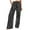 Dark Gray #52, variant on Wide Leg Dress Pants for Women Business Casual Elastic Waist Comfy Work Pants Baggy Lounge Pants Trousers with Pocket Red XL