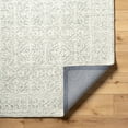 thumbnail image 3 of Mark&Day Wool Rugs, 9x12 Henderson Traditional Off-White Area Rug, White Grey Carpet for Living Room, Bedroom or Kitchen (9' x 12'), 3 of 6