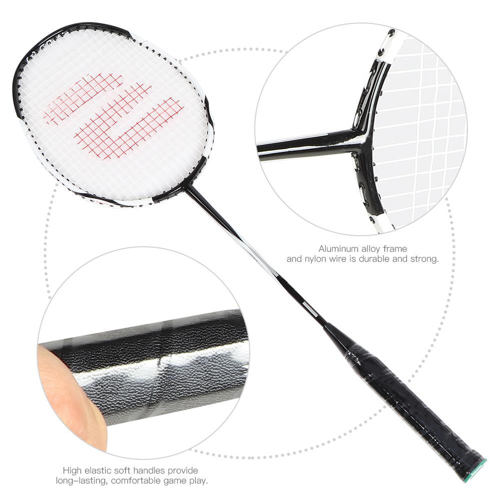 Sports  Outdoors Badminton Rackets Set of 2 1 Pair of Badminton Racket  Badminton Racket for Amateurs and Adults Fitness Ball Training Racquet  Carbon Aluminum Alloy Badminton Racquet  Paddle Sports youthspeaks.org