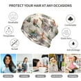 thumbnail image 5 of Disketp Flying Butterflies-1 Slouchy Beanie Hip-Hop Soft Lightweight Running Beanie Adult Hats Chemo Cap for Men Women, 5 of 8