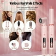 thumbnail image 6 of 6-in-1 High-Speed Hot Air Hair Styler with Digital Temperature Display, Ionic Technology, 3 Heat/Cool Settings, Fast Drying Lightweight for Curly/Straight/Wavy Hair, Salon & Home Use, 6 of 8
